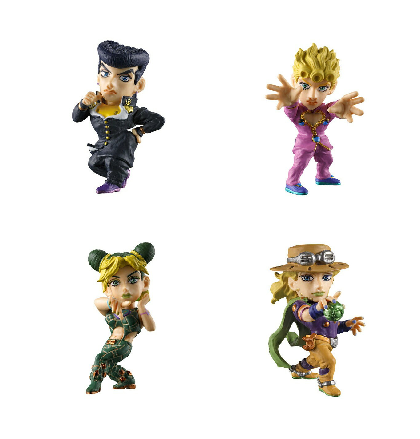 ジョジョの奇妙な冒険 JOJO球 カプセルヒーローズ02 全4種セット【在庫品】