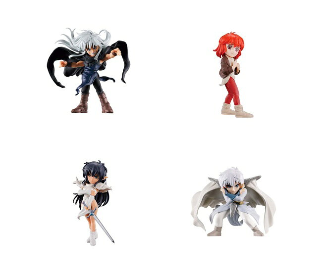 BASTARD!! 暗黒の破壊神 地獄の鎮魂歌編 カプセルフィギュアコレクション 全4種セット【在庫品】