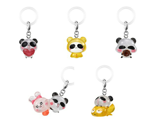 樂天商城 - あおぱんだ めじるしアクセサリー　全5種セット【在庫品】