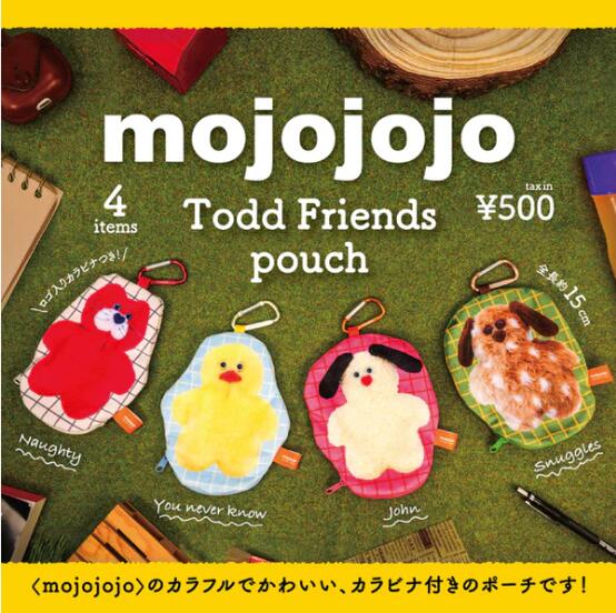 Rakuten - mojojojo Todd Friends pouch カプセル版 全4種セット【フルコンプリート/2026年09月発売予定】