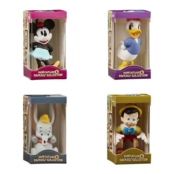 ディズニーキャラクター ミニチュア＆パッケージコレクション2　全4種セット