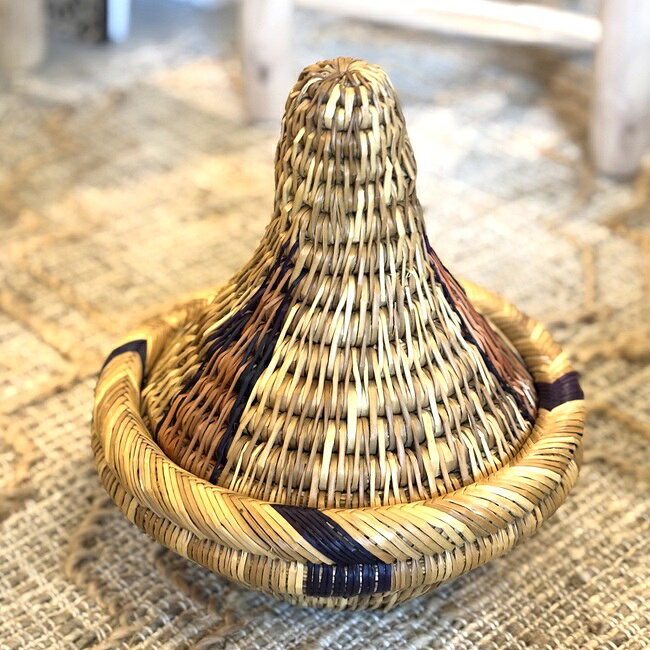 楽天市場】バスケット ふた付き（原産国/製造国モロッコ）の通販