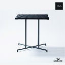 ガーデンファニチャー　MA-DINING 2〈MAーダイニング・2人掛け〉PATIO　PETITEモダンデザイン　シンプルデザイン　屋外ファニチャー　屋外家具　アウトドアファニチャー　リゾート家具