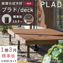 メーカーGloben グローベン 品名/品番 カラープラド/deck プラドデッキ 1間3尺 標準柱 デッキセット ウォルナットブラウン G40HD103NLB ダークアンバー G40HD103NDUサイズ1間 W1782 x 3尺 D900mm 標準柱 L550mm 寸法表記について 尺間表記は、おおよそ 1尺≠約 300mm 1間 =6 尺≠約 1800mm です。 プラドデッキで表記している尺間表記はズレがありますので参考目安として下さい。 説明ページのデッキ寸法は床板面積で、幕板分は含んでいません。 W幅 +50mm、D奥行 +25mmが外々寸法になります。材質高密度ポリエチレン樹脂,木粉 表層コーティング商品に関する注意事項※板材サイズは製品の特性上、±3mm個体差が出る場合があります。また、気温によって伸縮する場合があります。 ※床板や幕板は樹脂を含んでいる為、温度差による収縮膨張や反りが発生します。その為、板同士は密着し取り付けると反りや変形の原因になります。 ※天然木材の雰囲気を表現する為、個体により色調や柄に差があります、色調などのご指定を頂く事は出来ませんので、ご了承下さい。 ※天然木材と比べ色あせが少ないですが、雨や紫外線による経年劣化は生じます。デッキ強度への影響はありません。 ※床板や幕板の芯材部分の色は個体差がありますが、製品上の問題はありません。 ※床板や幕板の目地部分は大引が見える場合があります。 ※床板は材料の特性上、歩行時に板が撓むフワフワとした感覚を感じる場合がありますが、強度上問題はありません。 ※プラスチック(樹脂製品)は一般金属と比べ、熱変形温度が低く(約80°C~95°C)、さらに引火の恐れもありますので火気の近くや、高熱を発する所では使用しないで下さい。 ※プラスチック(樹脂製品)は温度差により伸縮します。違う材質と固定する場合、必ず製品に余裕穴をあけ固定して下さい。 ※床材は大引等の骨組材で強度を持たせています。床板をハンマーで叩いたり、特定の場所で飛び跳ねたりし、一点に衝撃が加わりますと、破損事故の原因となります。絶対に行わないで下さい。施工についての注意事項※床板はカット済みですが、幕板は現場カットして使用して下さい。 ※デッキセットには束柱固定金具が含まれています。束石は含まれておりません。 ※施工には、専門的な知識や技術、工具が必要となります。不安を感じる場合はお近くの施工業者様にご依頼することをお勧めします。 ※施工されたものの責任は当社は一切の責任を負えません。 ※施工に関しては施工説明書の注意事項を守り、強度や安全性について十分に検討・確認・理解した上施工して下さい。 配送について※個人宅様ご住所へのお届けに制限がございます。 東京都内・北海道・沖縄・離島につきましては個人宅様あてへの配送ができません。 また物量によって上記以外にお住まいの場合でも配送会社の都合によりお届けできない場合もございます。 最寄りの配送会社の支店止めで対応させていただく場合もございますのでご了承ください。法人様の場合は、上記の住所とは関係なくお届けできます。 ※道幅の狭い地域へはお届けが出来ません。 配送業者の都合によりお届け先へ4t車が進入できても配送ができない場合もございます。ご注文をいただいてから配送可否の確認をさせて頂きます。 ※日曜祝日及び、配送時間の詳細なご指定が出来ません。 (楽天のシステム上、選択可能ですが実際には承ることが出来ません) ※組立工事など施工業者に依頼される場合は納期に余裕をもってご注文下さい。ご希望日にお届け出来なかった場合の費用(施工業者委託料)につきましても、弊社、運送会社では一切責任を負いかねます。 またこの商品の納期確定後のキャンセルはできません。 弊社使用欄 製品の説明ではございません。ウッドデッキセット 人工木材デッキ 樹脂デッキ ウッドテラス ガーデンデッキ オープンテラス オープンデッキ 庭先 縁側 防腐 腐らない メンテナンスフリー 高品質 高耐久 木目模様 木目調 柾目調 風合い 張り替え 張替え リフォーム 交換 施主支給 簡単施工 DIY 修理 裏表使用可能 ステップ 階段 バーベキュー BBQ カフェ 床板 クリップ固定 プラドリッチ デッキフェンス ハッチ 点検 シェード高密度ポリエチレン樹脂に木粉を混合。 樹脂素材の欠点を緩和した新素材デッキ！別々にお買い求めいただくよりもお得で便利な1間3尺の標準柱セットになります！ 尺間表記は、おおよそ 1尺≠約 300mm 1間 =6 尺≠約 1800mm です。天然木の風合いを大切に、より耐久性・恒久性を高めました。プラドデッキの床板は表裏同じ表面加工なので、傷なのがついた際にも裏返して使用できます。サイズは2カラー！尺間表記は、おおよそ 1尺≠約 300mm 1間 =6 尺≠約 1800mm です。 プラドデッキで表記している尺間表記はズレがありますので参考目安として下さい。 デッキ寸法は床板面積で、幕板分は含んでいません。 W幅 +50mm、D奥行 +25mmが外々寸法になります。以下のオプションの追加も可能です。※施工には、専門的な知識や技術、工具が必要となります。施工に不安を感じる場合はお近くの施工業者様にご依頼ください。本セットとはサイズが異なりますが、各部材箇所の参照としてください。サイズのラインナップは全35種類。 その他のサイズは以下の写真をクリックしてお進みください。この大型商品になります。 以下ご一読をお願いします。 関連商品はこちら【ミニステップ プラド/deck用】ステッ...52,800円【ハッチ プラド/deck用】点検口ハッチ ...29,500円【シェード取付用ポールセット プラド/d...51,400円