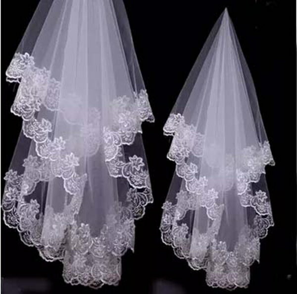 ウェディングドレスベール 結婚小物セット 手袋...の紹介画像2