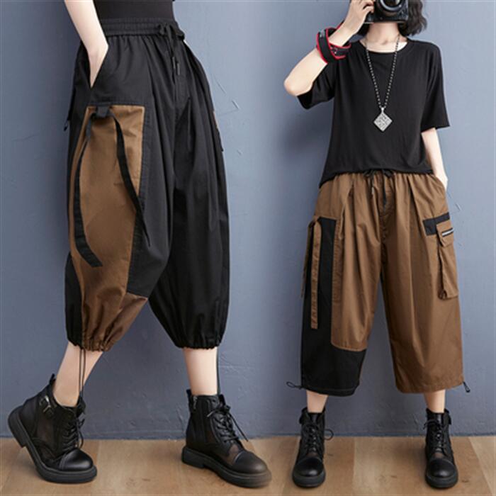 サルエルパンツカーゴパンツズボン大...