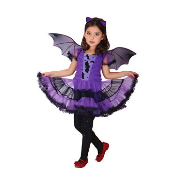 【即納】魔女 子供 可愛い 小悪魔 ハロウィーン 衣装 ハロウィン 衣装 子供 コスプレ 子供ドレス ワンピース Halloween 演出服 お姫様 コスプレ衣装 女の子 ハロウィン 仮装 コスプレ 魔女 コスプレ 子供用 キッズ ハロウィーン【ハロウィン】サンタ 衣装【あす楽】