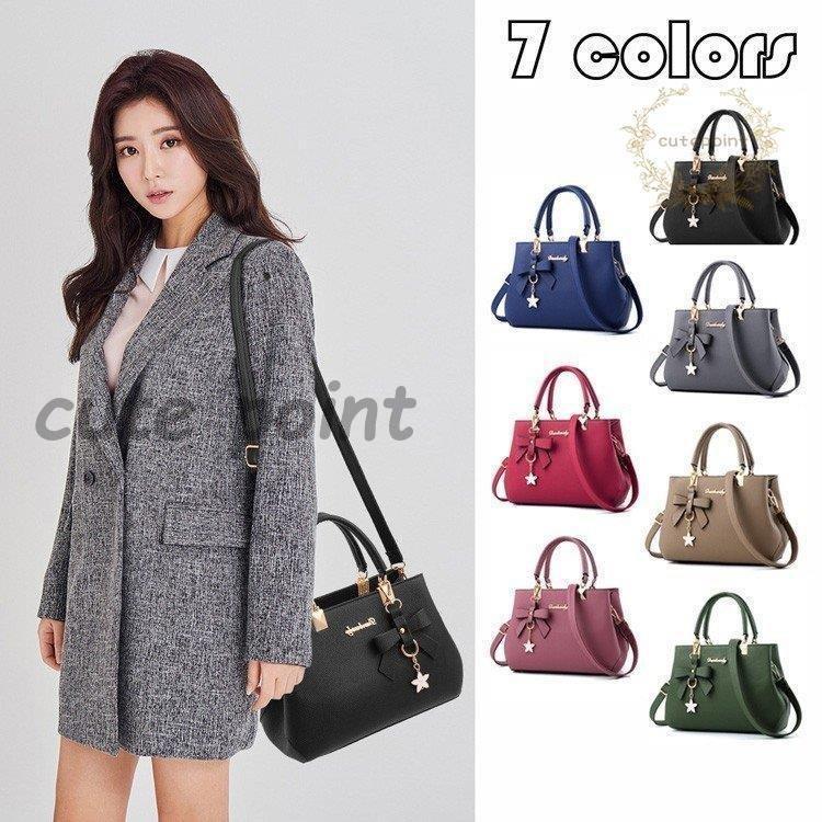 ハンドバッグ レディース ショルダーバッグ 2way ハンドバッグ 鞄 かばん 肩掛け 斜め掛け 大人 可愛い おしゃれ ハンドバッグ シンプル 通勤用バッグ(4)