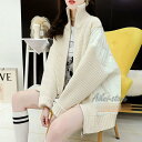 アウター レディース トップス 長袖 秋 切り替え カーディガン 無地 ニット ジャケット 立ち襟 デザイン おしゃれ カジュアル(4)