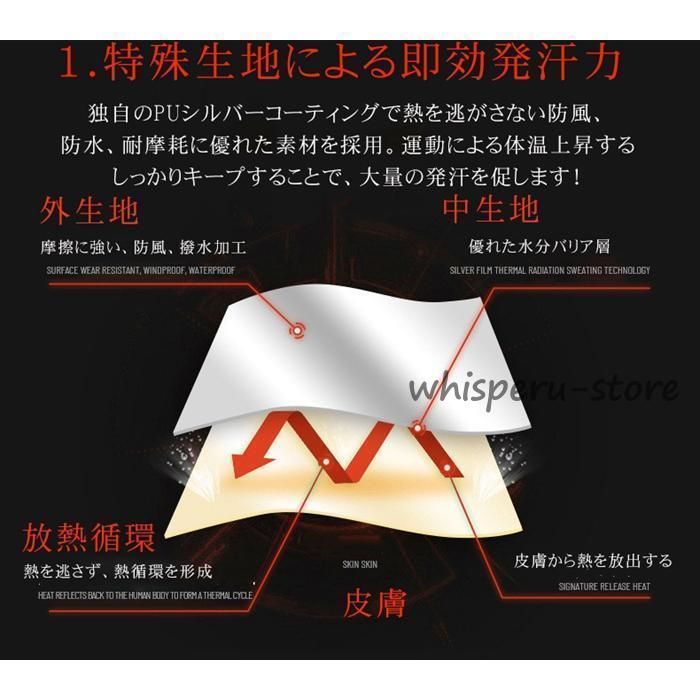 サウナスーツ メンズ 上下セット ダイエット トレーニング スポーツ ジムウェア プ ランニングウェア 減量着 強力発汗 スポーツウェア 部屋着