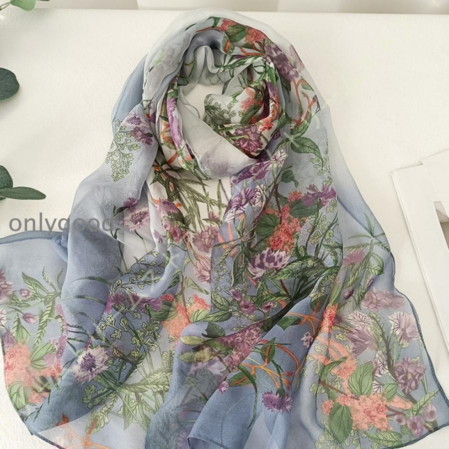 レディーズ 春夏 ストール 大判 ショール ひざ掛け 薄手 通気性 UVカット 冷房対策 秋冬 おしゃれ 墨絵..