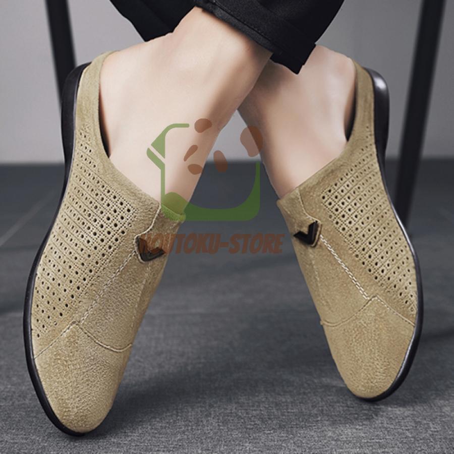 ビジネスサンダル メンズ スリッパ 靴 メンズスリッポン オフィス サンダル スリッポン かかとなし ビジネスシューズ サボサンダル オフィス