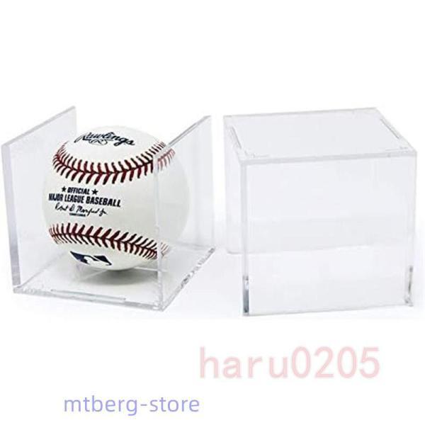サインボールケース 野球ボールケース UVカット仕様 アクリル製 硬式/軟球野球ボール対応 コレクション..