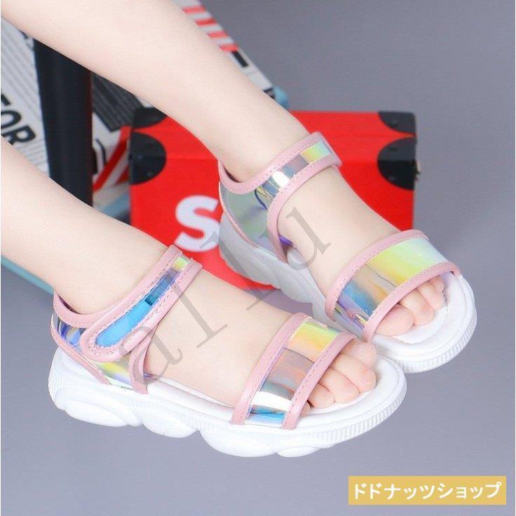 サンダルキッズ子供靴おしゃれ夏ビーチサンダル夏用スポーツサンダルアウトドア通気痛くない軽い柔らかい滑りにくい ベビー おしゃれ 可愛い