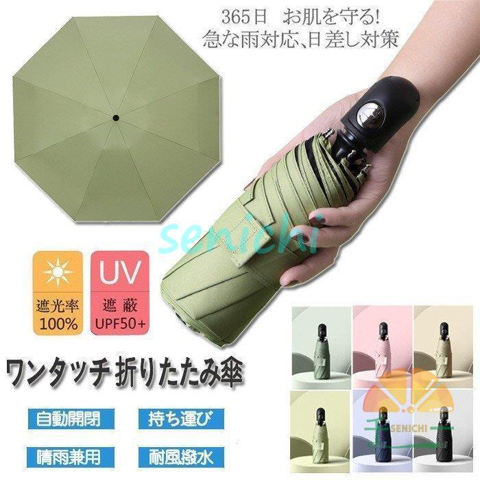 折りたたみ傘 ひんやり傘 晴雨兼用 自動開閉 撥水 軽量 折り畳み 傘 メンズ レディース 遮光 UVカット 日傘 雨傘 男女兼用 ビジネス 通勤 コンパクト オシャレ