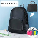 折りたたみ リュック 軽量 折り畳み 防災 エコバッグ バックパック 小さめ サブバッグ コンパクト 携帯 大容量 トラベルリュック リュックサック