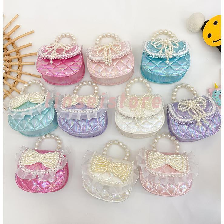 バッグ 子供 キッズ 女の子 肩掛け おしゃれ かわいい リボン きらきら お出かけ 結婚式 入学式 卒業式..