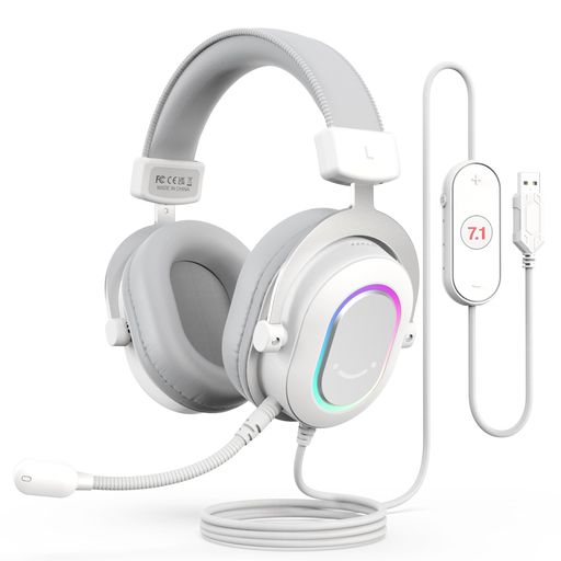 FIFINE ゲーミングヘッドセット AmpliGame H6W