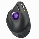 PROTOARCEM05NLバーティカルトラックボールマウス縦型62°2.4GとBLUETOOTH両対応ワイヤレス5段階DPI200/400/800/1200/16007ボタン光学式右手用USB充電式大容量の電池搭載(2)