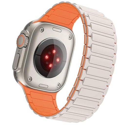 シリコンマグネットコンパチブルアップルウォッチバンドUltra2sese29876543レディースメンズ、コンパチブルAppleWatchバンド49mm40mm...