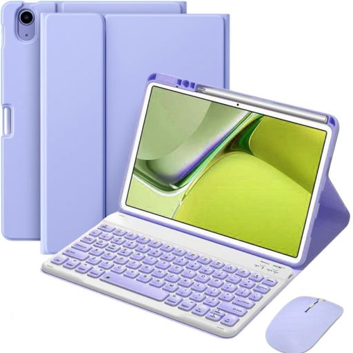 IPAD第10世代キーボードケース202210.9インチIPAD10世代キーボード付きカバーワイヤレスマウス付き超薄軽量分離式マグネットBLUETOOTHキーボードカバー球状くぼみIPAD10カバーAPPLEPENCIL