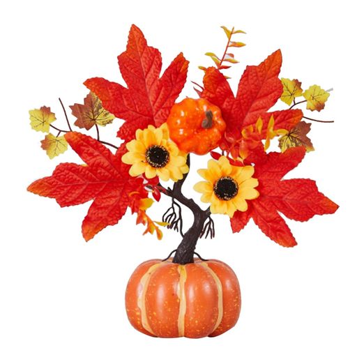 siawadekyカボチャ置物ハロウィン飾りかぼちゃもみじひまわり組み合わせ秋の収穫感謝祭学園祭お祝いハロウィン季節飾り店舗撮影小物お店イベントパーティー玄関室内用