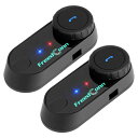 FREEDCONNバイクインカムBLUETOOTH5.0いんかむTCOM-VBマルチデバイス接続CVCノイズリダクション音楽共有く連続通話時間12時間IP65防...