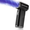【超強風速110M/Sを超える暴風級】AUEOTUARコードレス電動エアダスターブロワー220000RPM無段階風量調整家庭用小型で強力PSE認定6000MAH...