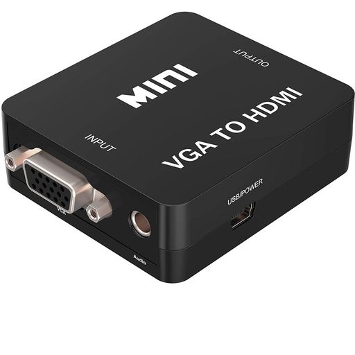 VGATOHDMI変換アダプタ、HOUREIHOU金メッキVGA右向き矢印HDMI出力ビデオ変換アダプタUSB給電1080P対応(給電用USBケーブル付属)(VGATOHDMI変換アダプタ) VGATOHDMI変換アダプタ、HOUREIHOU金メッキVGA右向き矢印HDMI出力ビデオ変換アダプタUSB給電1080P対応(給電用USBケーブル付属)(VGATOHDMI変換アダプタ)
