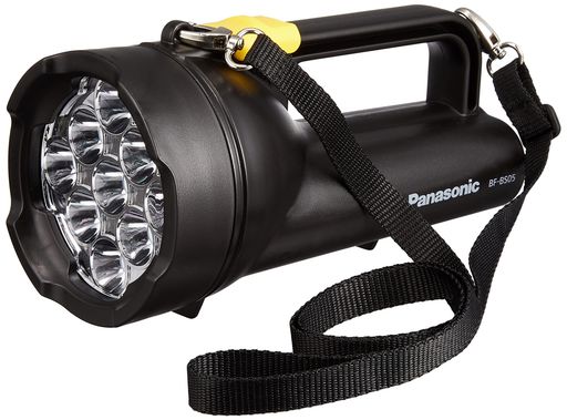 パナソニックLED懐中電灯ワイドパワー強力ライト乾電池エボルタNEO付BF-BS05N-K