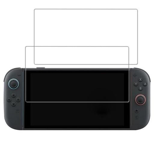 Switch2用保護フィルムスイッチ2対応画面ガラスフィルム高透過率9H硬度強化ガラス2枚入りSMPURFSGSNS2 Switch2用保護フィルムスイッチ2対応画面ガラスフィルム高透過率9H硬度強化ガラス2枚入りSMPURFSGSNS2