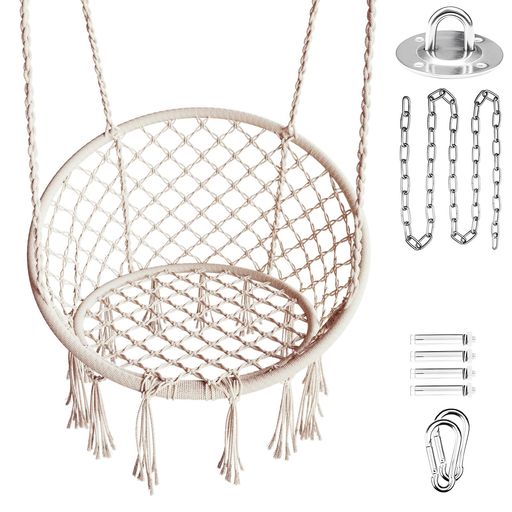 YASICAハンモックハンモックチェアスイングチェアハンギングチェアハンモックスイングタッセルブランコ..