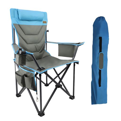 CXHSFNALキャンプ椅子アウトドアチェア折りたたみコンパクト携帯便利【カップホルダー&クーラーボック..