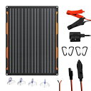 FlexSolar車ソーラーパネルトリクル充電キット20W12Vソーラー充電器ポータブル超細く、超軽量IP68防水OBDIIインターフェイス太陽電池パネル車電池自動車、オートバイ、ボート、マリン、RV、…