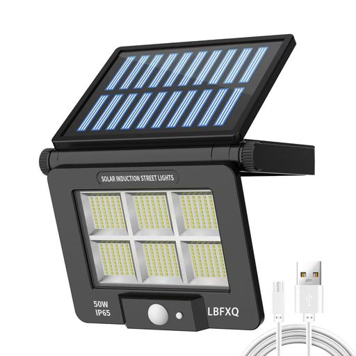 LBFXQ【最新2024】ソーラーライトセンサーライト屋外2800mAH/96LED/50Wランプビーズ強(qiáng)力リーガーデンライト高感度人感センサー太陽光発電自動(dòng)點(diǎn)燈電気代不要省エネIP65防水防塵ガーデンライト…