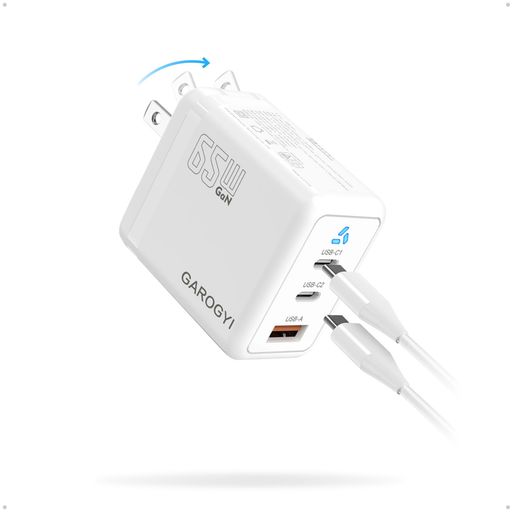 GAROGYIGAN3-PORTC®Ŵ65WUSB-C*2USB-A*1100WUSBC֥դȼGAN3ݡȺ...
