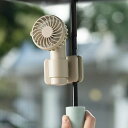 ViSSKO扇風機クリップハンディファンミニ360°調節可能USB-C充電式超軽量携帯扇風機クリップ式卓上かばんパソコンミニサイズ4way日傘付き風量3段階調節通勤/登山/オフィス持ち運びおしゃれ…