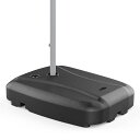 ViCoopZimパラソル60Lベースガーデンパラソルベース大型風に強い270/300cm二層式ベランダUVカット撥水角度調整カバー付きモダンガーデンセット庭・...