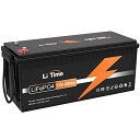 LITIME 12V200AH リン酸鉄リチウムイオンバッテリー 100AのBMS 2.56KWHエネルギー 15000回までサイクル可能 グレードAセル コス...