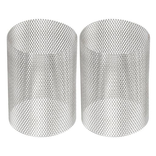 PATIKIL2個48mmODストレーナーメッシュ、65mmHスクリーンY字型ストレーナーフィルターバルブメッシュス..