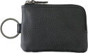 スリップオン(Slip-On)AZキーポーチソリッドブラックA-IAZ-4506本革レザーキーケース小物入れ