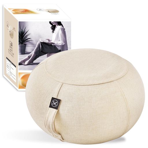 MIVIOS(ミビオス)バランスボール直径47cm椅子クッションオットマンサイドテーブルエクササイズコアトレーニング引き締めダイエット筋トレストレッチ健康器具インテリア簡単移動軽量コン…