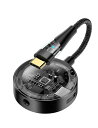 LOKUKA タイプC イヤホンジャック 充電 2IN1 充電しながらイヤホン DAC搭載 音楽 通話 急速充電 コンパクト USB-C & 3.5MM TRR...