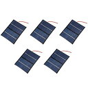 DMiotech12V1.5W115mmx90mm小型太陽電池パネルDIY電力プロジェクト用