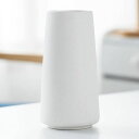 花瓶フラワーベース花器セラミックホワイトブラックおしゃれ北欧陶器生け花インテリア家の装飾(ホワィト-大きい(高さ:22CM))