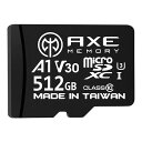 AXE MICROSD 512GB マイクロSDカード NINTENDO SWITCH SDカード V30 UHS-I U3 A1 C10 4K UHD動画対応...