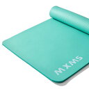 YURENメンズ用トレーニングマット幅広90*200cm極厚15mm特大ヨガマット高密度ニトリルゴム筋トレマットピラティスエクササイズマット滑り止め初心者収納バ...
