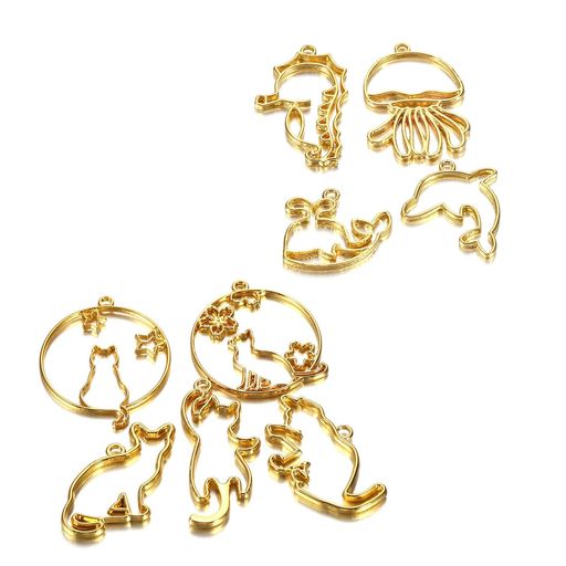 PNHAEHシリコンモールドソフトモールド複数のタイプから選べますペットタグかわいい動物、スタンドコー..