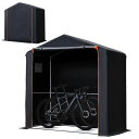 ANOVARAサイクルハウスバイクガレージサイクルポート1台用〜2台用自転車置き場倉庫物置屋外サイクルガレージバイクガレージガレージテント自転車テント屋根車庫自...
