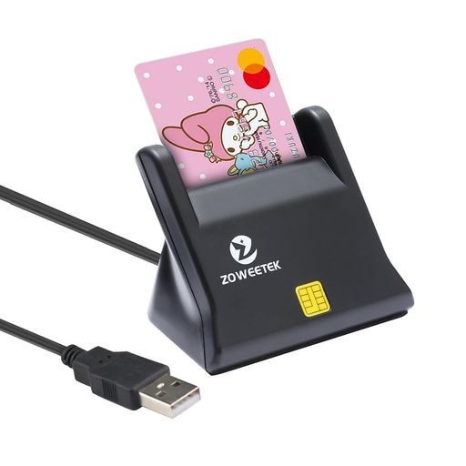 【2025先進革新版】ZOWEETEKICカードリーダーマイナンバーカード対応自宅で確定申告接触型Mac対応ICチ..